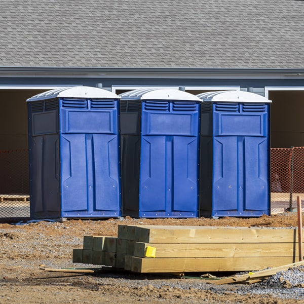 how often are the portable toilets cleaned and serviced during a rental period in Glen Montana